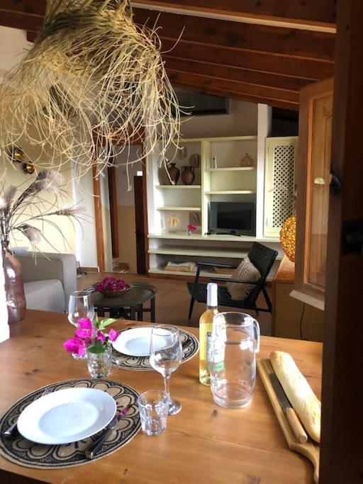 Lovely Appartment 'Solana' With Big Garden, Nice Pool Teulada Bagian luar foto