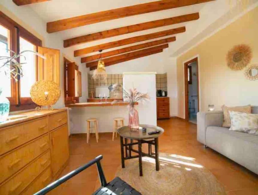 Lovely Appartment 'Solana' With Big Garden, Nice Pool Teulada Bagian luar foto